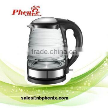 heat resistant glass electric tea kettle with best price