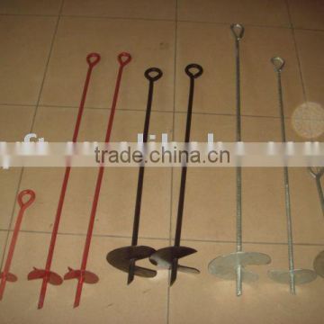 earth screw anchors china supplier on hot sale