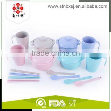 New Product Food grade wheat straw tableware bowl