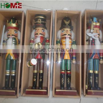 2015 New 12" Wooden Nutcracker With DISPLAY BOX