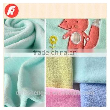 Super soft 100% polyester knitting patterns baby fleece blanket and throw