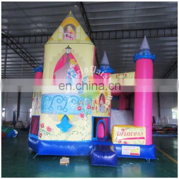 2017 bouncer castle with slide/dancing on ice girls theme inflatable castle