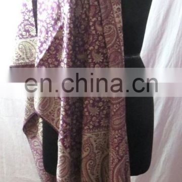 Indian Designer Girls Wear Neck Wrap Cashmere Pashmina Stole Scarf Ethnic Shawl Hijab Neck Wrap Handmade Scarf