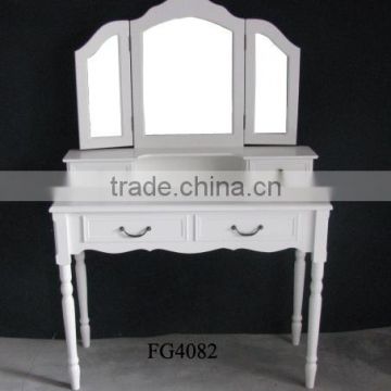 MODERN DRESSING TABLE WITH TRIPLE MIRRORS / KD VERSION