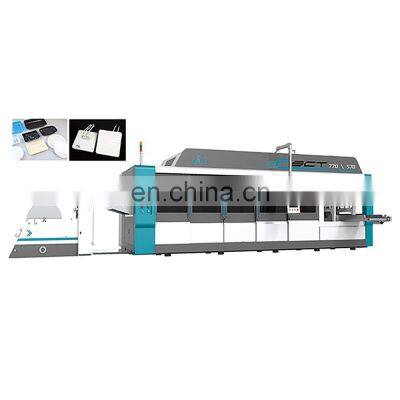 FSCT-770/570 Pressure and vacuum thermoforming machine with steel rule die cutting