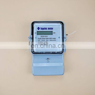 Smart electric meters single-phase two wire watt-hour meter reading digital box 220V 50Hz Single phase static kWh digital meter