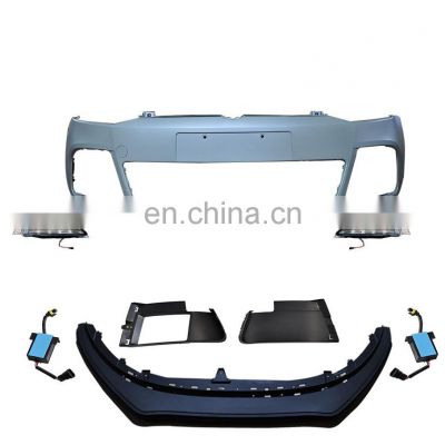 Front bumper assembly body kit for VW POLO 2012-17 upgrade POLO R