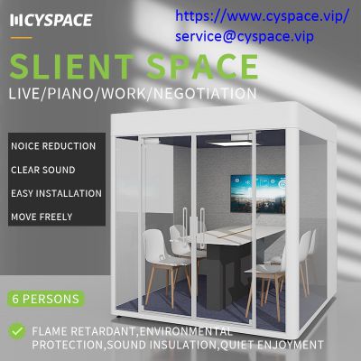 Cyspace Factory Customized Booth Office Work Pod Sound Proof Meeting Room Private Soundproof Phone