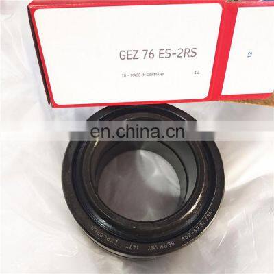 good price GEZ76ES GEZ 76 ES bearing Spherical radial plain bearing GEZ76 GEZ76ES-2RS