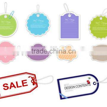 products hangtag labels from alibaba golden supplier