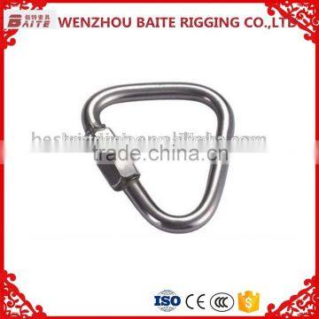 7mm delta quick link, ss304 wire rope accesory triangle quicklink