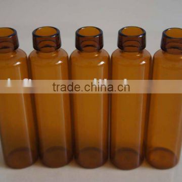Amber glass vials