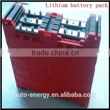 lifepo4 battery pack 12 volt 50Ah with plastic box and BMS for solar system