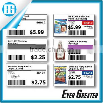 Hot sell price labels for shelves custom price label