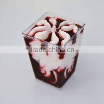 hot sale popular clear disposable ice cream cup