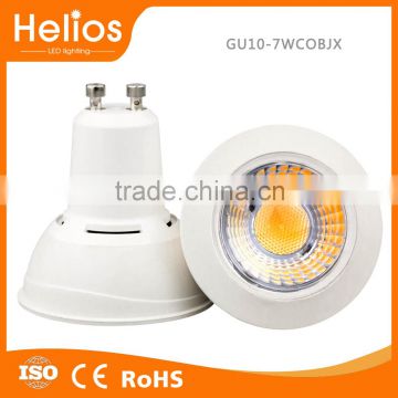 FoshanHelios china innovation products cob led spotlight gu10 7W led gu10 lamps