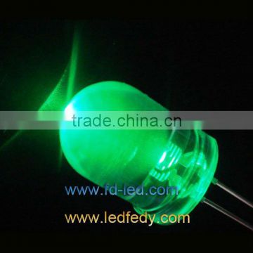 8mm green led super bright( Professional manufacturer )