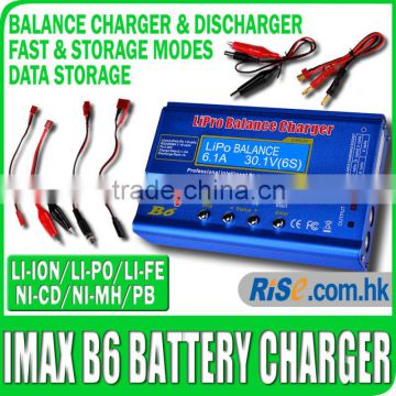 RC Lipo Nimh Nicd Digital Discharger DC LCD Fast iMAX B6 Balance Battery Charger