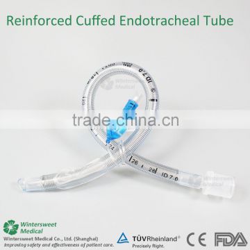 Medical grade pvc tracheal tube ett surgical supplies