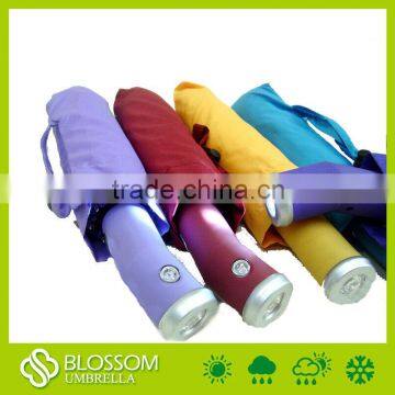 Custom light umbrella,portable automatic light umbrella,3 fold light umbrella