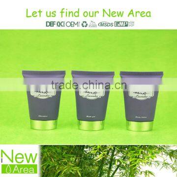 printing grey color tube pack hotel cosmetic liquids Shampoo conditioner bath gel body lotion