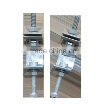 Down Lead Clamp for Tower Down lead clamp for OPGW Shield wire steel pole clamps