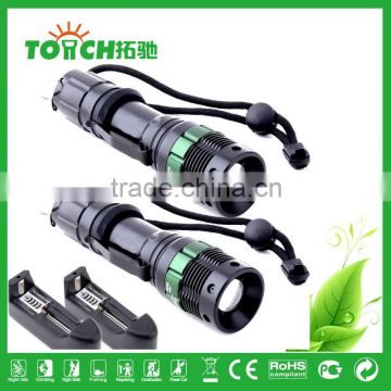 hand light hand flashlight torch long focus beam adjustable torch for bicycle riding