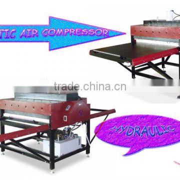 double stations heat press machine for sublimation transfer press on garment