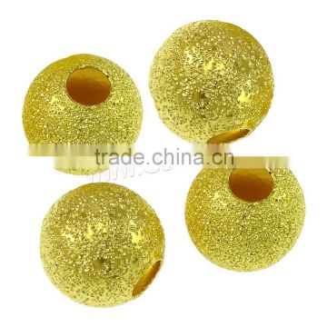 Brass Stardust Beads, Drum, gold color plated, 9x10mm, Hole:Approx 3.5mm, Sold By PC