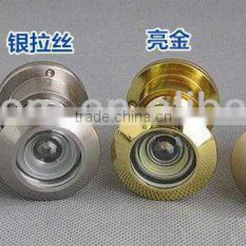 200 Degree high-definition wide angel lens polished Brass Material Door Viewer with cover