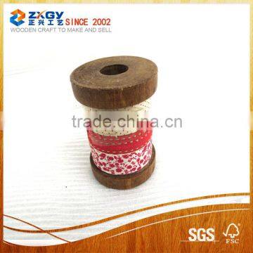 2015 Thread Spools Wooden 1 Inch Unfinished made in China