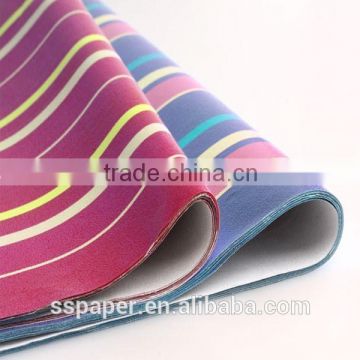 fancy and nice rainbow foil paper for packing