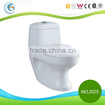 bathroom cheap China saintary ware Washdown one piece water toliet W.C XR2025