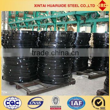 Hua Ruide Steel-Ribbon wound-Black Coated Wax Steel Strapping Package-Tensile Strength of Steel Strap