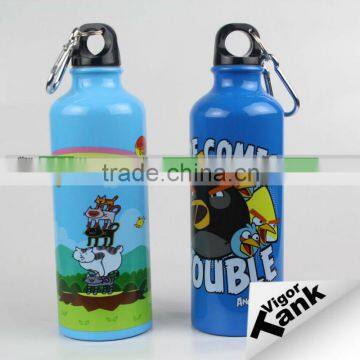 Aluminum 750ml Sports Bottle with Carabiner