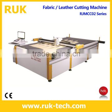 Leather Shoe Computerized Cutting Machine (CAD CAM Apparel Garment Fabric Footwear Foot Mats Luggage Furniture Automatic Cutter)
