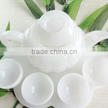 white crystal marble bowl set for gift