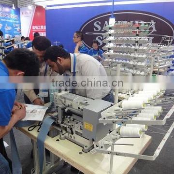 Multi Needle Ruffling Sewing Machine with 14 Ruffling Types