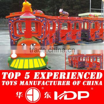 Amusement electric train for sightseeing in park