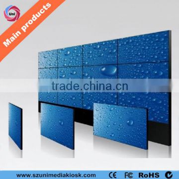 Full HD 46" lcd video wall advertising TFT exhibition lcd video wall