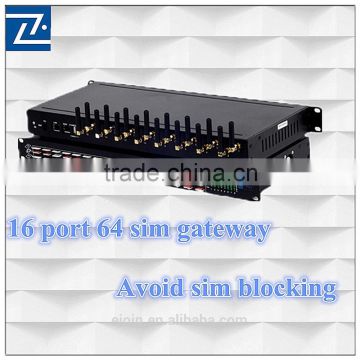 Ejointech Gsm Voip Gateway Supporting Ussd Imei Change 16 port 64 sim