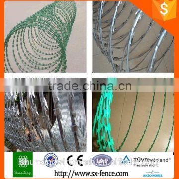 Antique Barbed Wire for sale/Metal Razor Barbed/concertina razor barbed wire with pallet