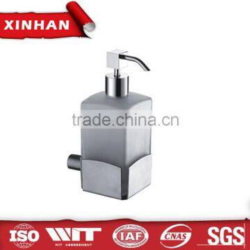 wall mount hospital hotel stainless steel liquid soap dispenser pump hand manual soap pump