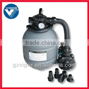 China Sand filter factory FSP300-4W high flow sand filter combo for industry with pump