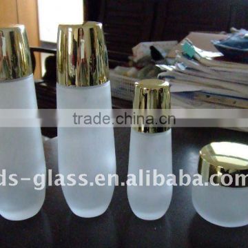 frost cosmetic glass containers