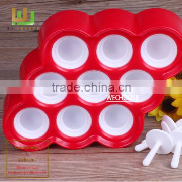 Attractive Designs mini ice cube machine juice popsicle mold silicone ball shaped ice cube tray