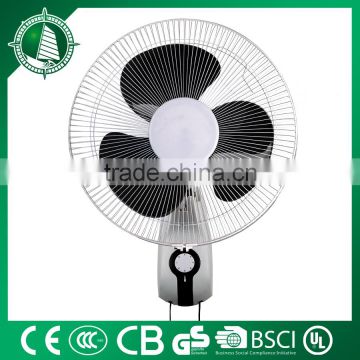 tilting angle small wall mount fans with 3PP blade