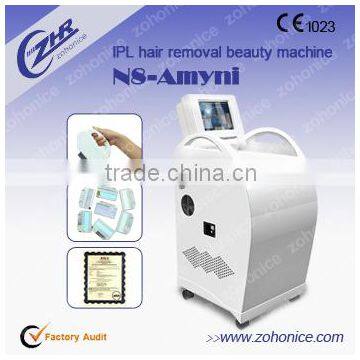 2015 Most popular beauty equipment new style shr machine spa shr ipl hair removal alma iplshr machine