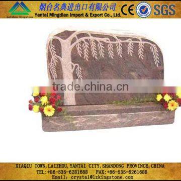 cross gravestone design,China nature stone tombstone