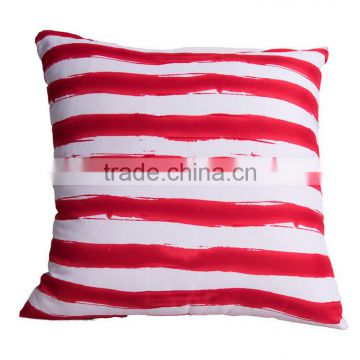 red navy pattern throw cushion pillow STP007